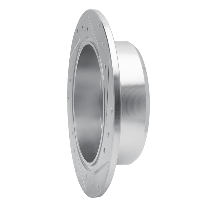 Lexus ES300 Brake Rotor (1) - Rear Left - R1 Concepts - Drilled & Slotted - Silver - `92-`03